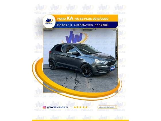 FORD KA 1.5 TI-VCT FLEX SE PLUS AUTOMÁTICO FORD KA 1.5 TI-VCT FLEX SE PLUS AUTOMÁTICO